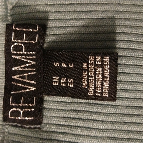 Size S blue long sleeve revamped sweatshirt - Picture 11 of 13